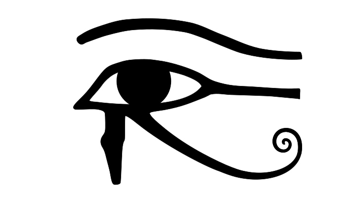 El ojo de Horus significa protección